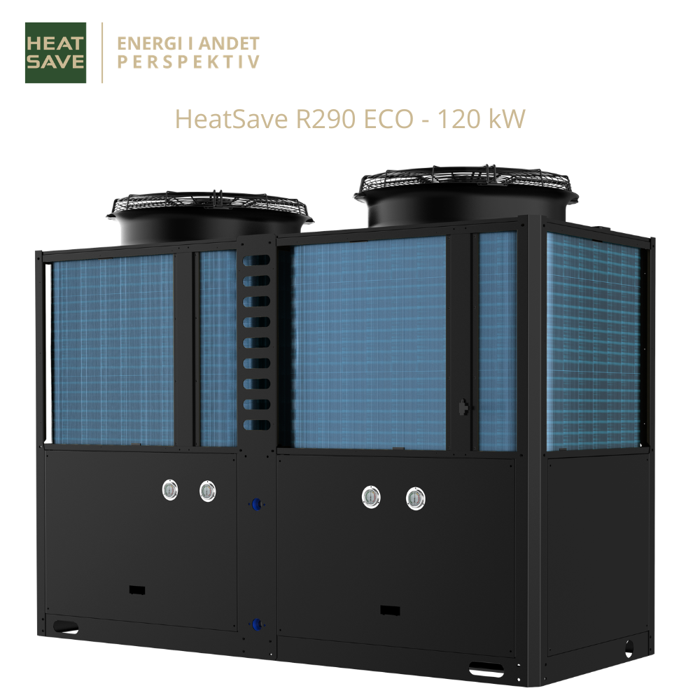 Heatsave R290 Eco - 120 kW Luft/vand Varmepumpe 1 Heatsave R290 Eco - 120 kW Luft/vand Varmepumpe