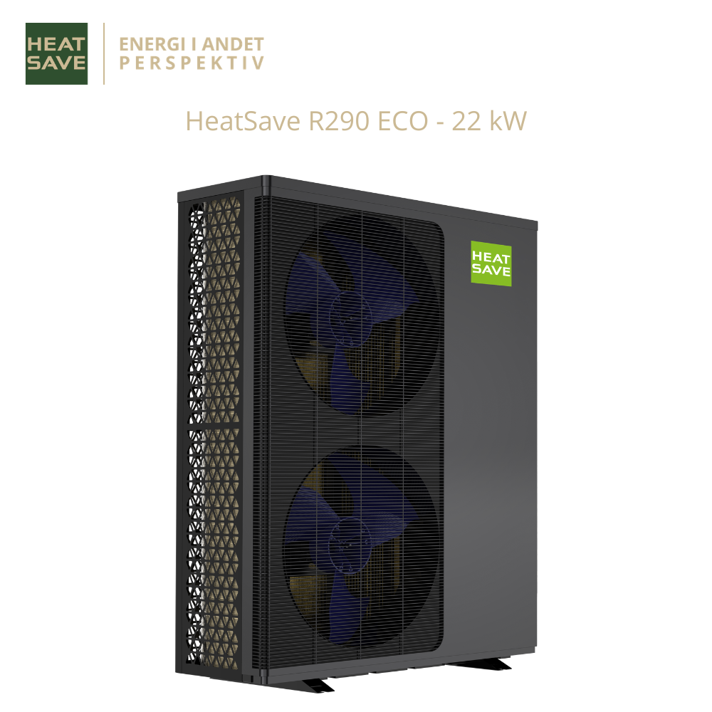 HeatSave R290 ECO - 22 kW Luft/vand Varmepumpe 1 HeatSave R290 ECO - 22 kW Luft/vand Varmepumpe