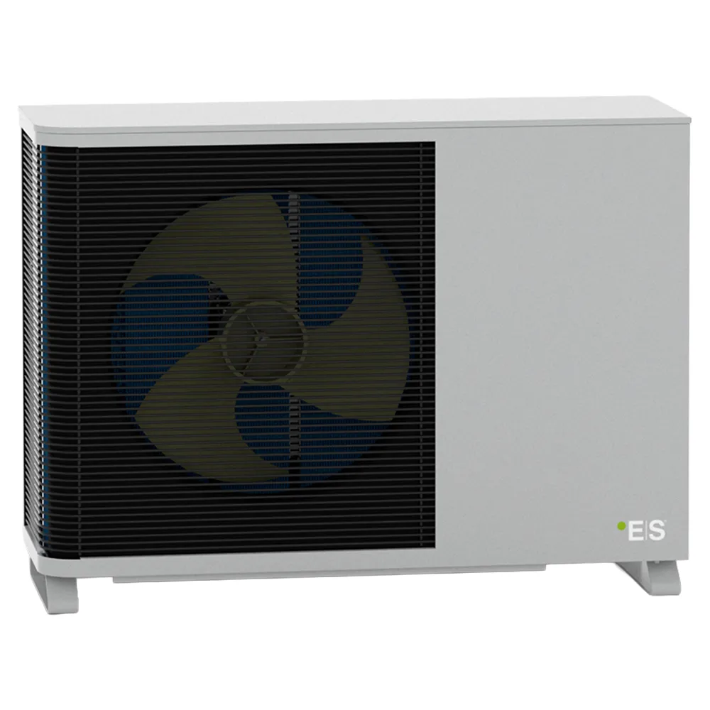 ES AW9-R32-M V8 – 9 kW Luft/vand varmepumpe (Monoblok Udedel) 1 ES AW9-12-R32 V8 – 9-12 kW udedel