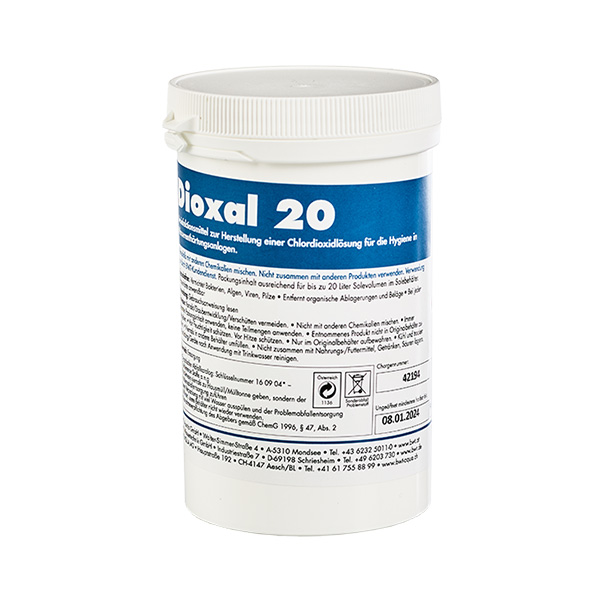 BWT Dioxal Desinfektionspulver 1 BWT Dioxal Desinfektionspulver