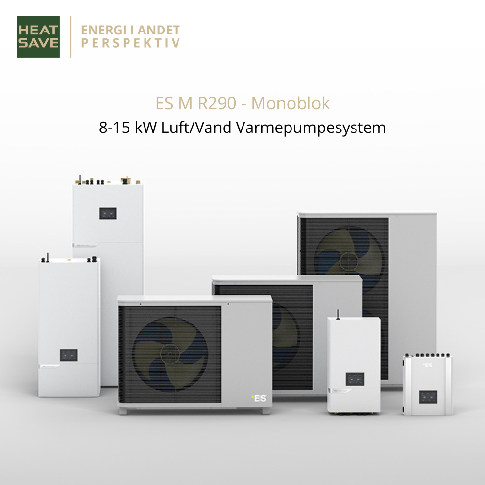ES M8 R290 – 8 kW Monoblok Luft/Vand Udedel 2 ES M8 R290 – 8 kW Monoblok Luft/Vand Udedel - Billede 2