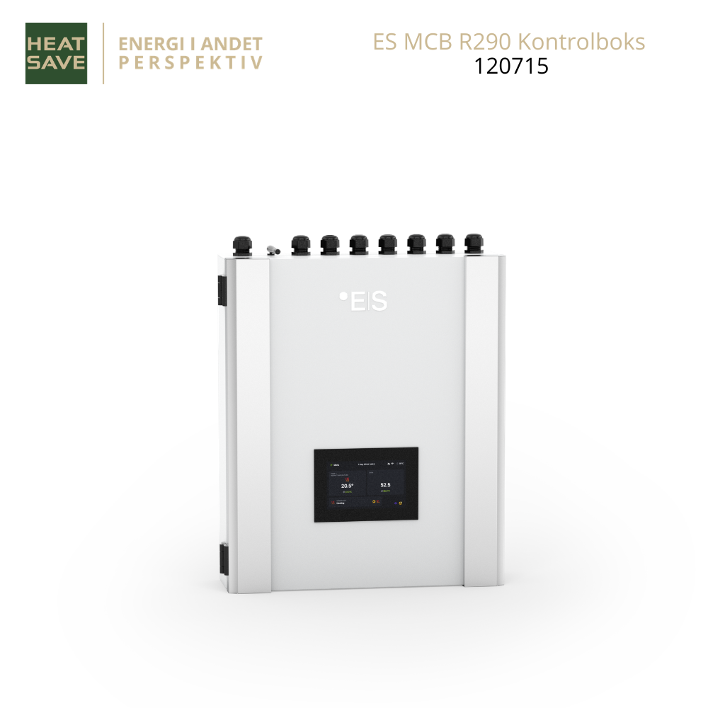ES MCB R290: Luft/Vand 8-15 kW indendørs kontrolboks 1 indendørs kontrolboks til hybridsystem, ES MCB R290