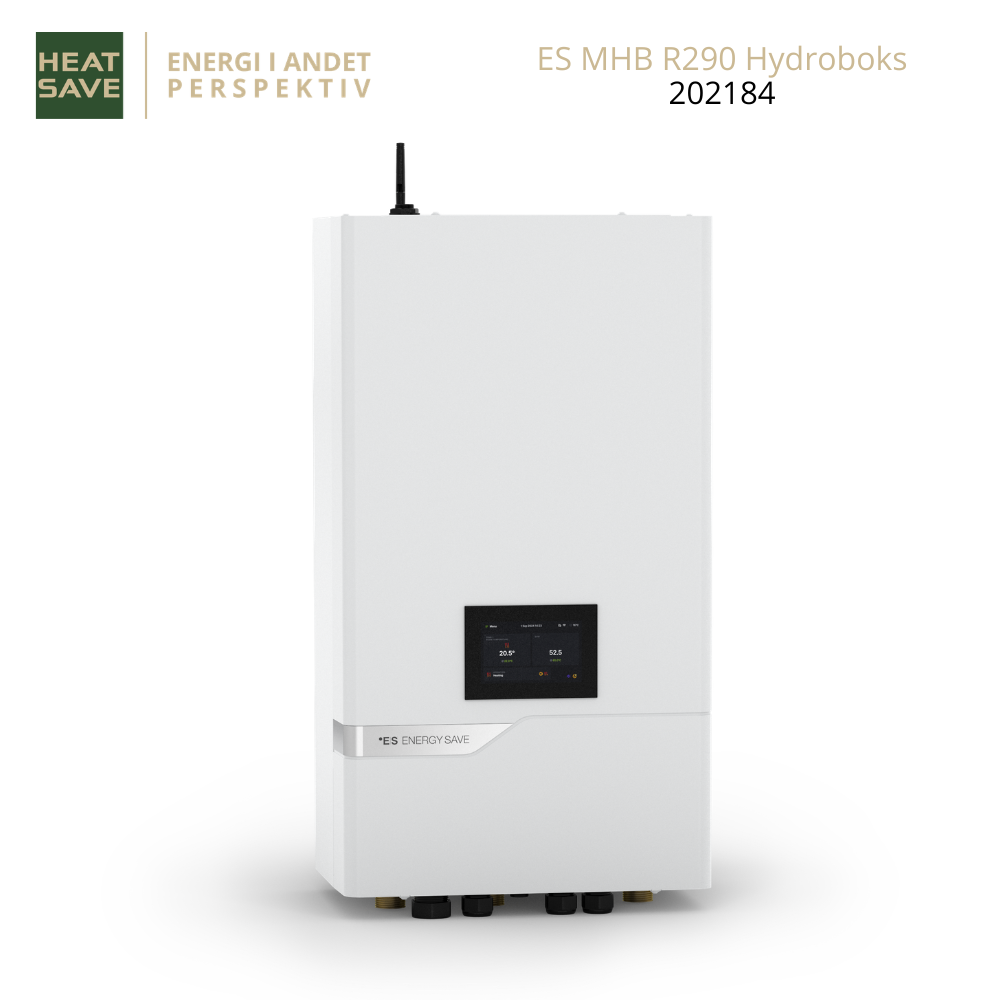 ES MHB R290: Air/water 8-5 kW indendørs hydroboks 1 Hydroboks til hybridsystem