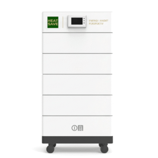 24.0 kwh solcellebatteri, 24.0 kWh med 5 moduler
