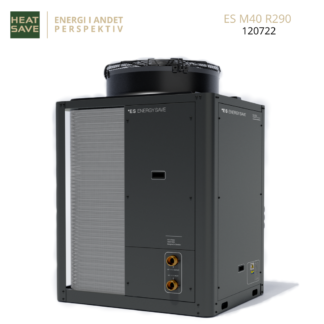 ES M40 R290 varmepumpe, 40 kw varmepumpe, NordFlex udedel